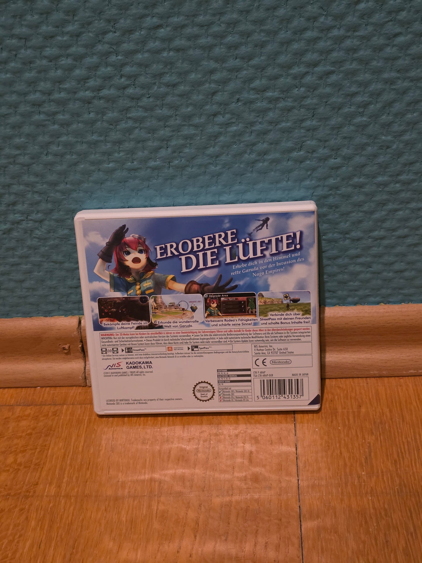 Rodea: The Sky Soldier (Nintendo 3DS)